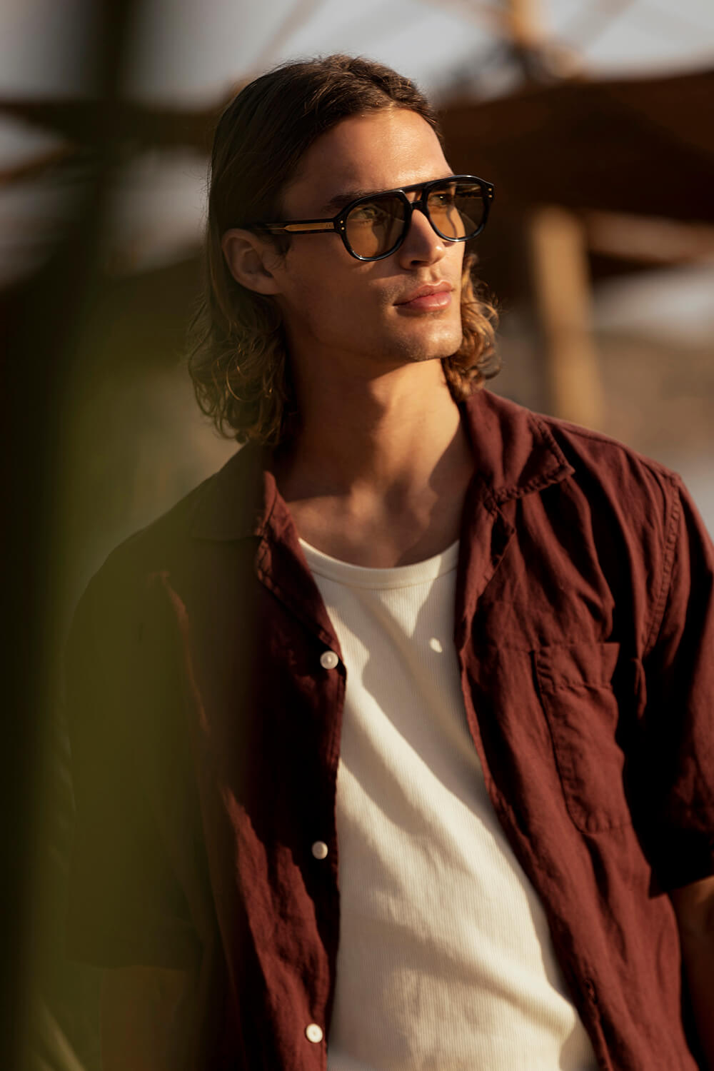 EZRA WITH CUSTOM MADE LENSES