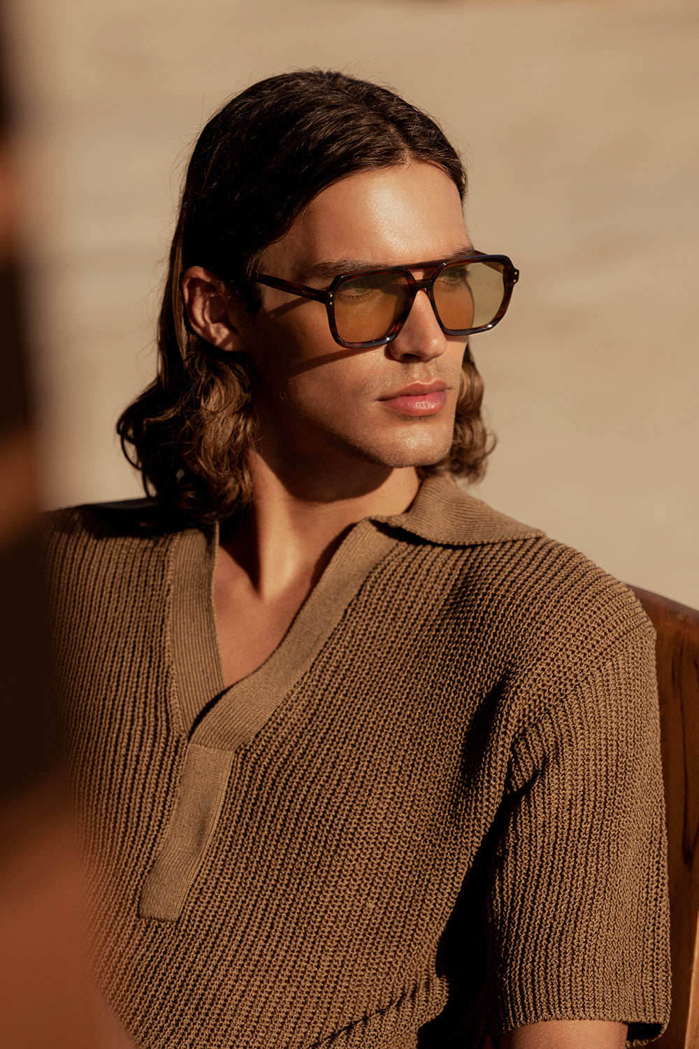 SUNGLASSES-MEN-WOMEN-UNISEX-CUSTOMLENSES-SAND-MADISON-TORTOISE-FRONT | featured_man |BLACK CUSTOM LENSES-SAND