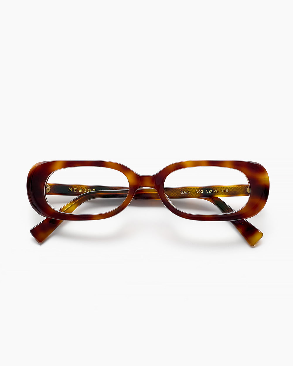 ME & JOE Gaby tortoise optical glasses – front view