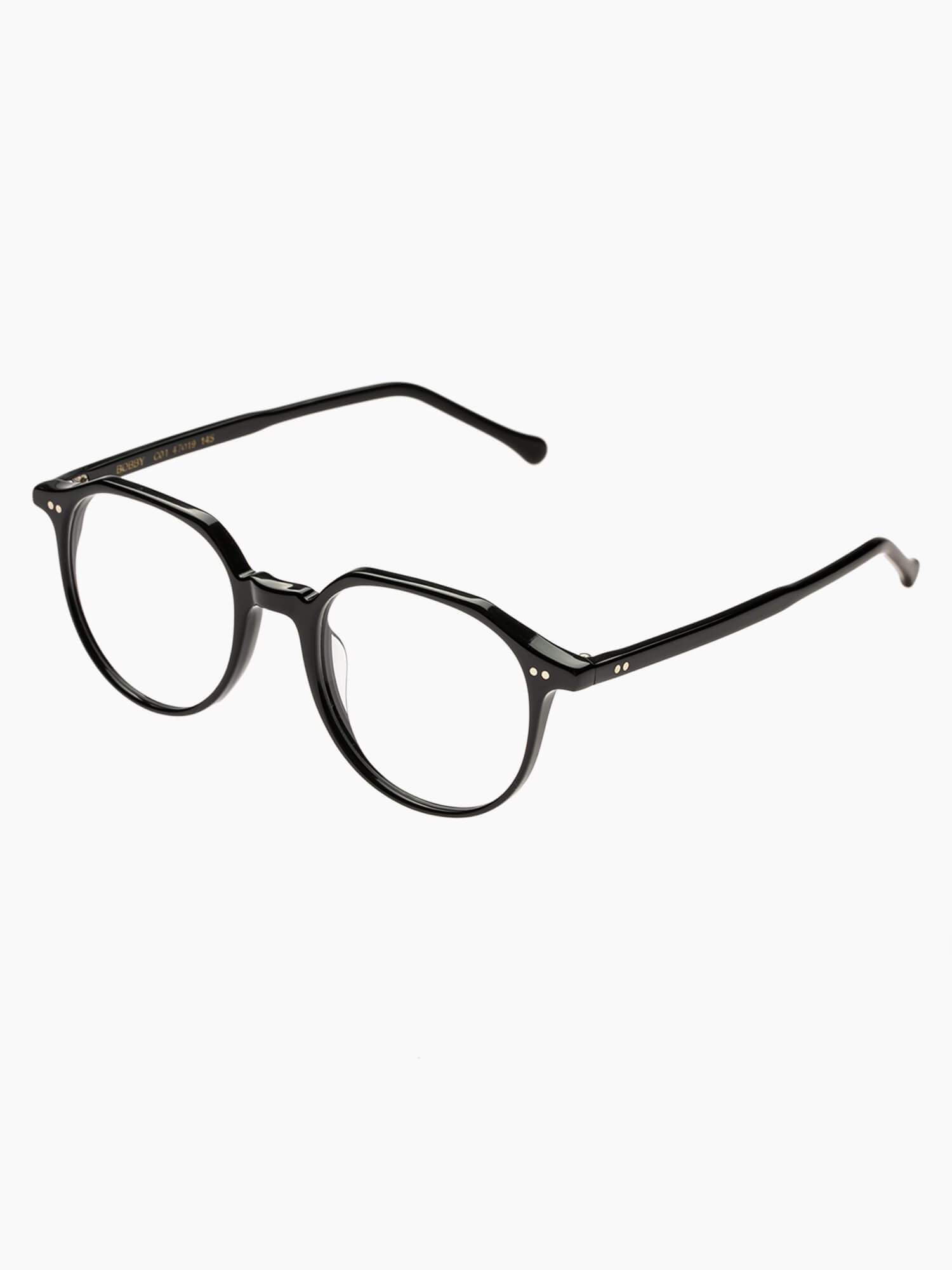 OPTICAL-UNISEX-MEN-WOMEN-BOBBY-BLACK-SIDE |BLACK