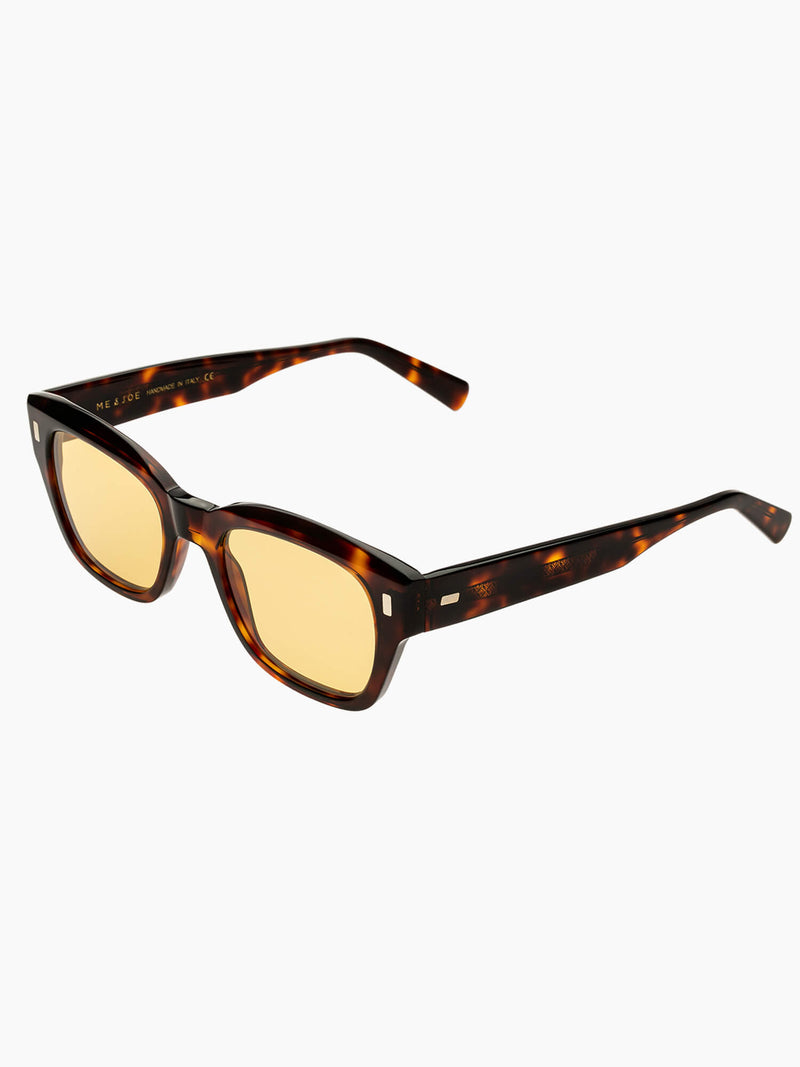 SUNGLASSES-UNISEX-DYLAN-TORTOISE-YELLOW-LENSES-SIDE