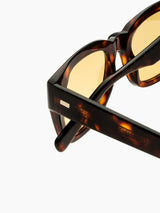 SUNGLASSES-UNISEX-DYLAN-TORTOISE-YELLOW-LENSES-DETAIL