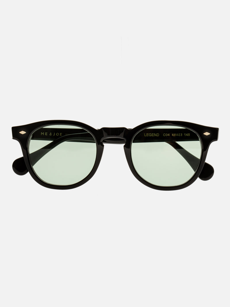 SUNGLASSES-UNISEX-MEN-WOMEN-LEGEND-BLACK-CUSTOMIZEDLENSES-AVOCADO-FRONT