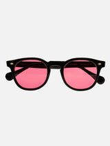 SUNGLASSES-UNISEX-MEN-WOMEN-LEGEND-BLACK-CUSTOMIZEDLENSES-FLAMINGO-FRONT