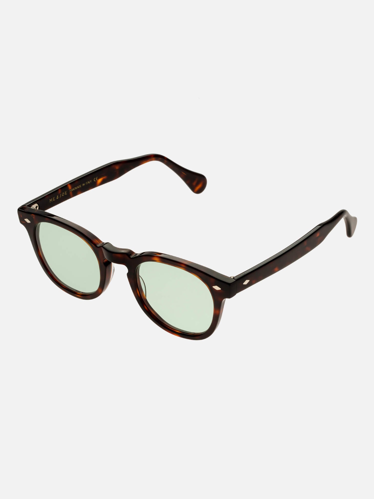 SUNGLASSES-UNISEX-MEN-WOMEN-LEGEND-TORTOISE-CUSTOMIZEDLENSES-AVOCADO-SIDE |TORTOISE CUSTOM LENSES-AVOCADO 