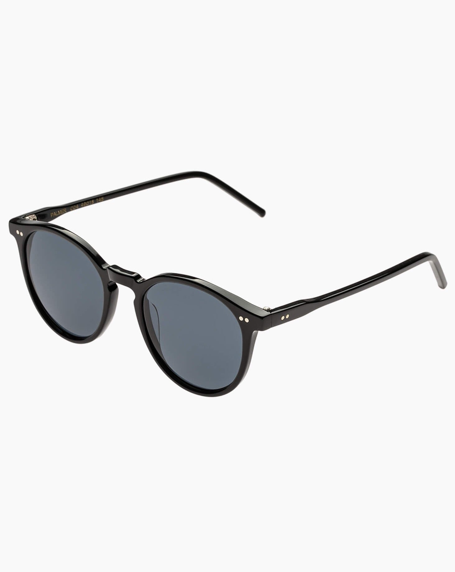 SUNGLASSES/GLASSES/WOMEN/MEN/UNISEX/PALMER/BLACK/ACETATE/SIDE |BLACK