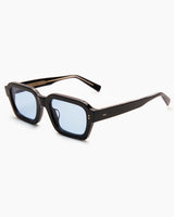 SUNGLASSES-WOMEN-MEN-UNISEX-AMERICA-BLACK-CUSTOM-BLUELENSES-SIDE