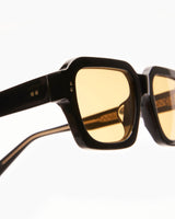 SUNGLASSES-WOMEN-MEN-UNISEX-AMERICA-BLACK-CUSTOM-YELLOWLENSES-DETAIL