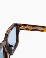 SUNGLASSES-WOMEN-MEN-UNISEX-AMERICA-TORTOISE-CUSTOM-BLUELENSES-TEMPLE