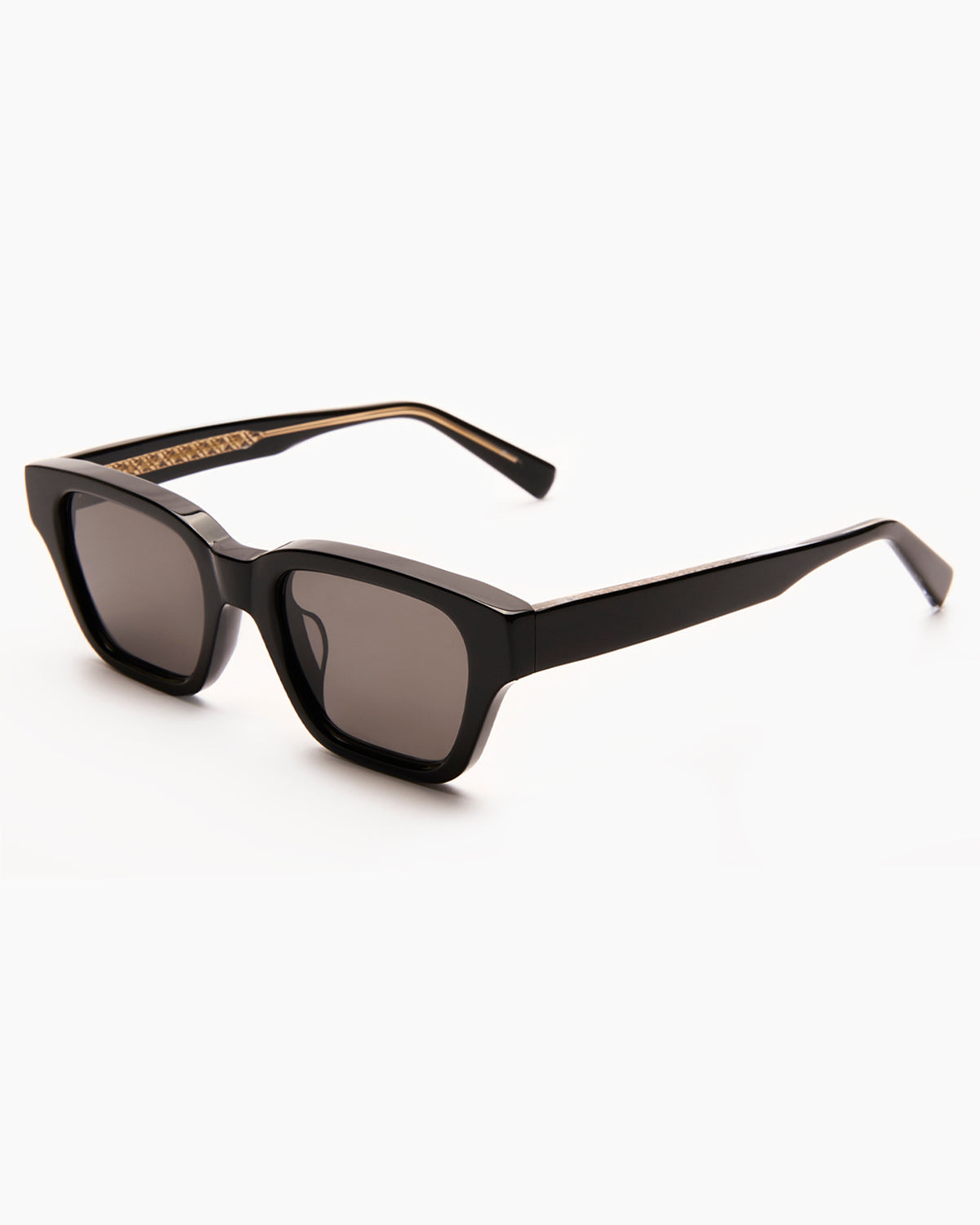SUNGLASSES-WOMEN-MEN-UNISEX-LEONE-BLACK-SIDE |BLACK